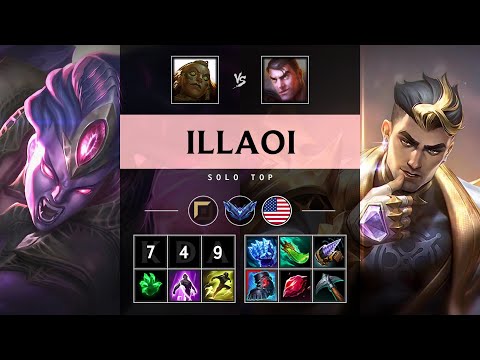 Illaoi Top vs Jayce - NA Diamond Patch 25.08