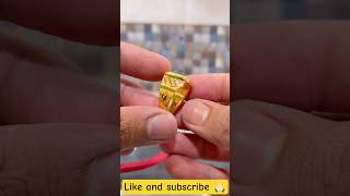 Latest Gold Ring For Men under 4 gram #gold #ring #viral #shorts #sakshijewellers #youtubeshorts