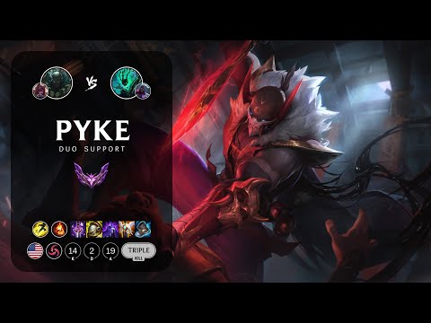 Pyke Support vs Thresh - NA Master Patch 13.14