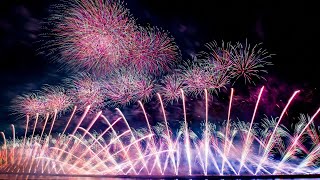 [HDR] 2025 ぎふ長良川花火大会 フィナーレ 信州煙火工業 Gifu Nagaragawa Fireworks