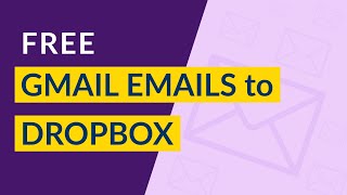 Download the video "How to Save Emails from Gmail to Dropbox I Backup Gmail to Dropbox I Save Gmail Email to Dropbox"
