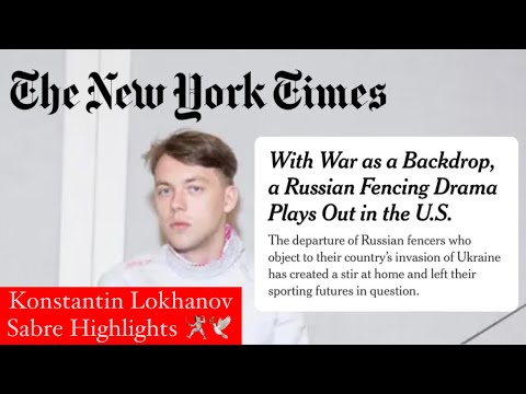 Konstantin Lokhanov | Sabre Fencing Highlights