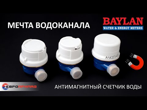 Счетчик горячей воды Baylan KK-12S R100 Ду15 1/2" - фото 2 - id-p1643867212