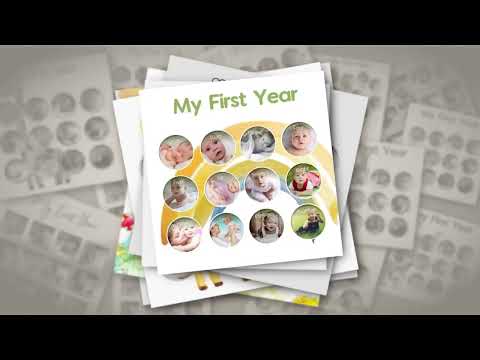 First Year: Baby's Photo Frame video thumbnail