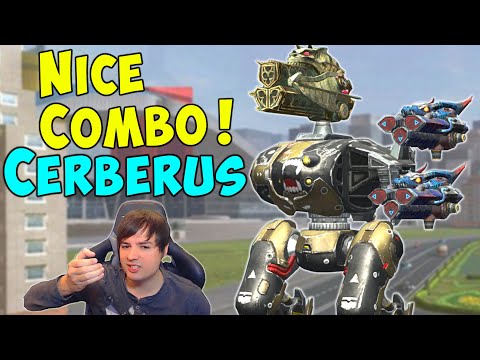 NEW CERBERUS Beast Combo GLACIER & CRYO - War Robots Mk2 Gameplay WR
