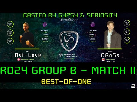 BSL 14 Ro24 Group B - bo1 - 🇨🇦 CroSs [Z] vs 🇩🇰 Avi-Love [Z] - IS +1 CARPACE IMPORTANT ?