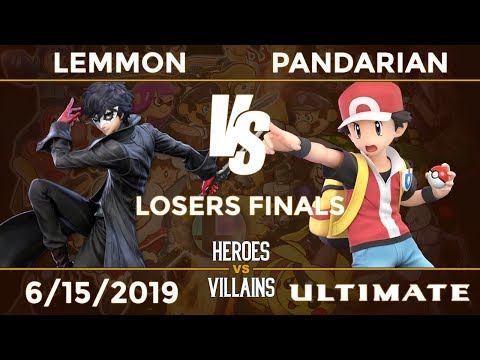 Heroes vs Villains: Losers Finals - Lemmon (Joker) vs Demise|Pandarian (Pokemon Trainer)