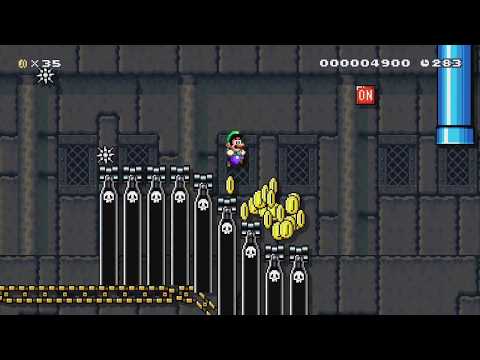 All Aboard the Bullet Express! by ShigyMeemo - Super Mario Maker 2 - No Commentary 1bu
