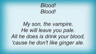 Allan Sherman - My Son, The Vampire Lyrics
