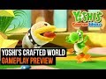 Yoshi's Crafted World gameplay preview