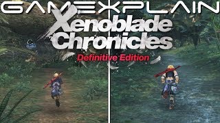 Xenoblade Chronicles: Definitive Edition - Exploration Graphics Comparison (Nintendo Switch vs. Wii)