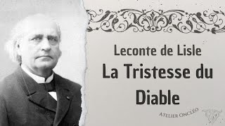 Kadr z teledysku La tristesse du diable tekst piosenki Leconte de Lisle