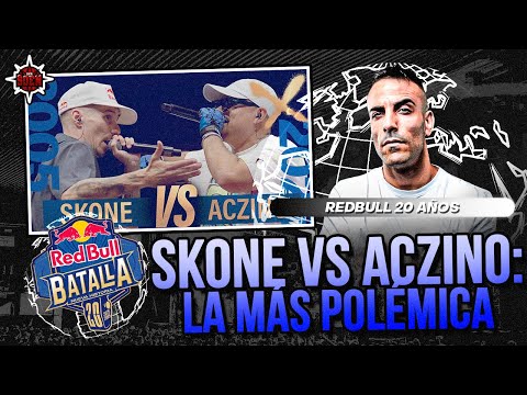 ¿EL TONGO DE LA NOCHE? ANALIZAMOS *ACZINO VS SKONE* #20AÑOS #REDBULLBATALLA Votación