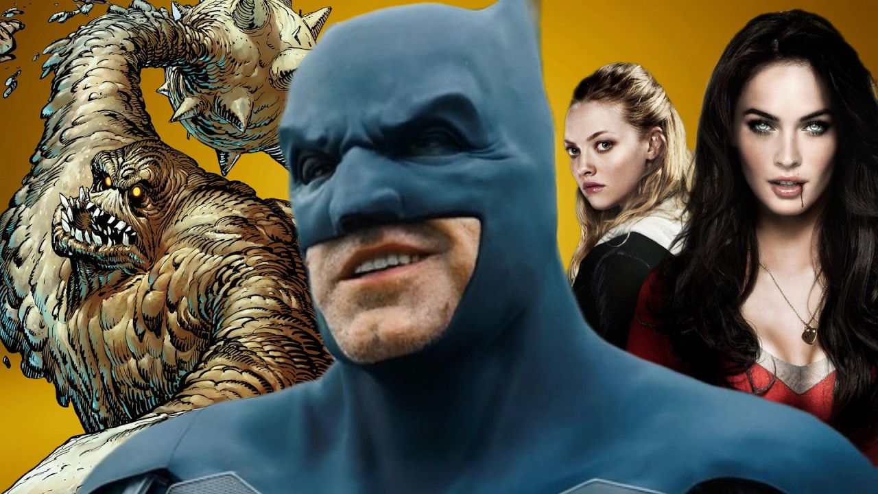 Ben Affleck tenía la MEJOR película de Batman, Clayface te moja en el cine, Jennifer’s Body 2 YA VA