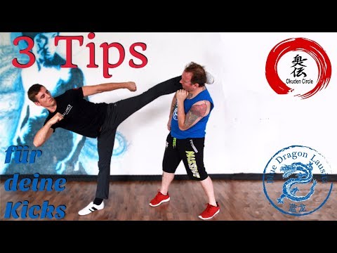 3 Tips für deine Kicks I Blue Dragon - Lausitz I Jeet Kune Do