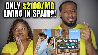🇪🇸 vs 🇺🇸 AMERICANS LIVING ABROAD: These American Expats Spend $2,100 A Month Living In Spain