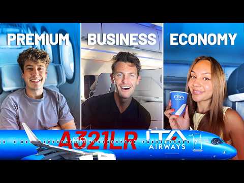 Unique BUSINESS CLASS Seat — Flying Every Cabin on ITA’s New A321LR