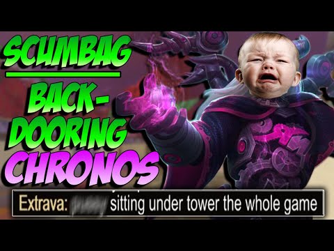 THIS IS THE MOST TOXIC CHRONOS MAIN I'VE EVER PLAYED AGAINST! - Masters Ranked Duel - SMITE
