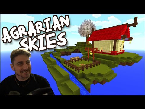 PROVO DOPO 10 ANNI IL MIGLIOR PACK DI MINECRAFT - Agrarian Skies nel 2024