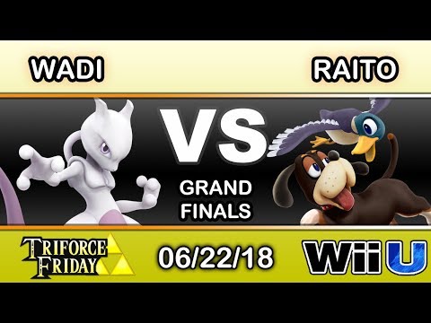 TFF - WaDi (Mewtwo) Vs Raito (Duck Hunt) Grand Finals - Smash 4
