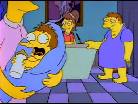 Barney bei der Samenspende  - The Simpsons S04E13 - Selma will ein Baby [Deutsch/German]