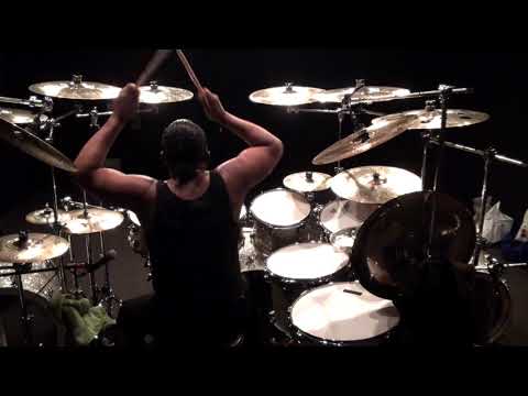 Jonathan Moffett Performs "Billie Jean" w/ Kung Fu Solo (BACK VIEW PERSPECTIVE)