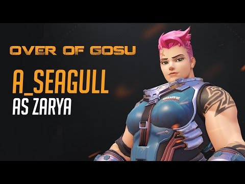 Overwatch Pro Replays #6 - Luminosity A Seagull as Zarya on King's Row Control - Over of Gosu 2016