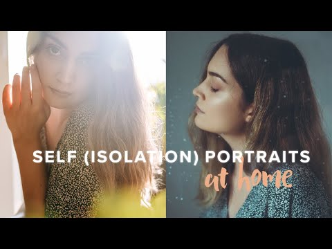 Easy Indoor Self Portrait Ideas - Behind the Scenes!