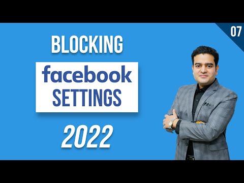 Facebook Blocking Setting Tutorial | Full Blocking Settings Facebook Account | Facebook Course Hindi