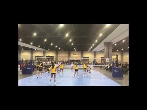 Isabelle Pellerine 2021 Setter -  Coastal U16 Volleyball Highlights (2019)