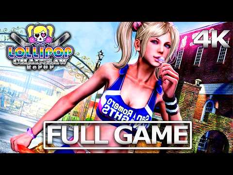 LOLLIPOP CHAINSAW REPOP Full Gameplay Walkthrough / No Commentary【FULL GAME】4K 60FPS Ultra HD