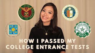 HOW I PASSED ALL MY CETS | UPCAT, ACET, USTET, DCAT