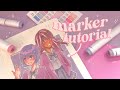 BEST COPIC ALTERNATIVE Ohuhu Pastel Set Review Marker Tutorial