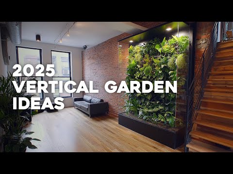 🌿🌱 Small Space? No Problem! 2025 Best Vertical Garden Ideas for Small Spaces