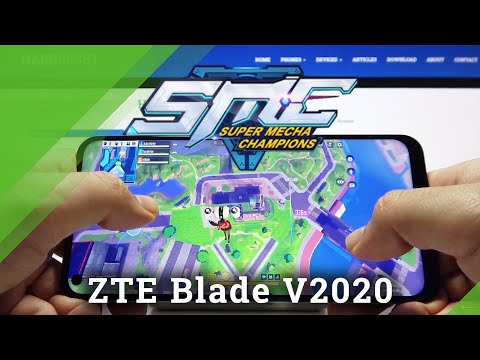 ZTE Blade V2020 5G Super Mecha Champions Game Test