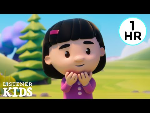 Jesus Loves the Little Children (with lyrics) + Jesus Loves Me + 1 hr of Bible Songs