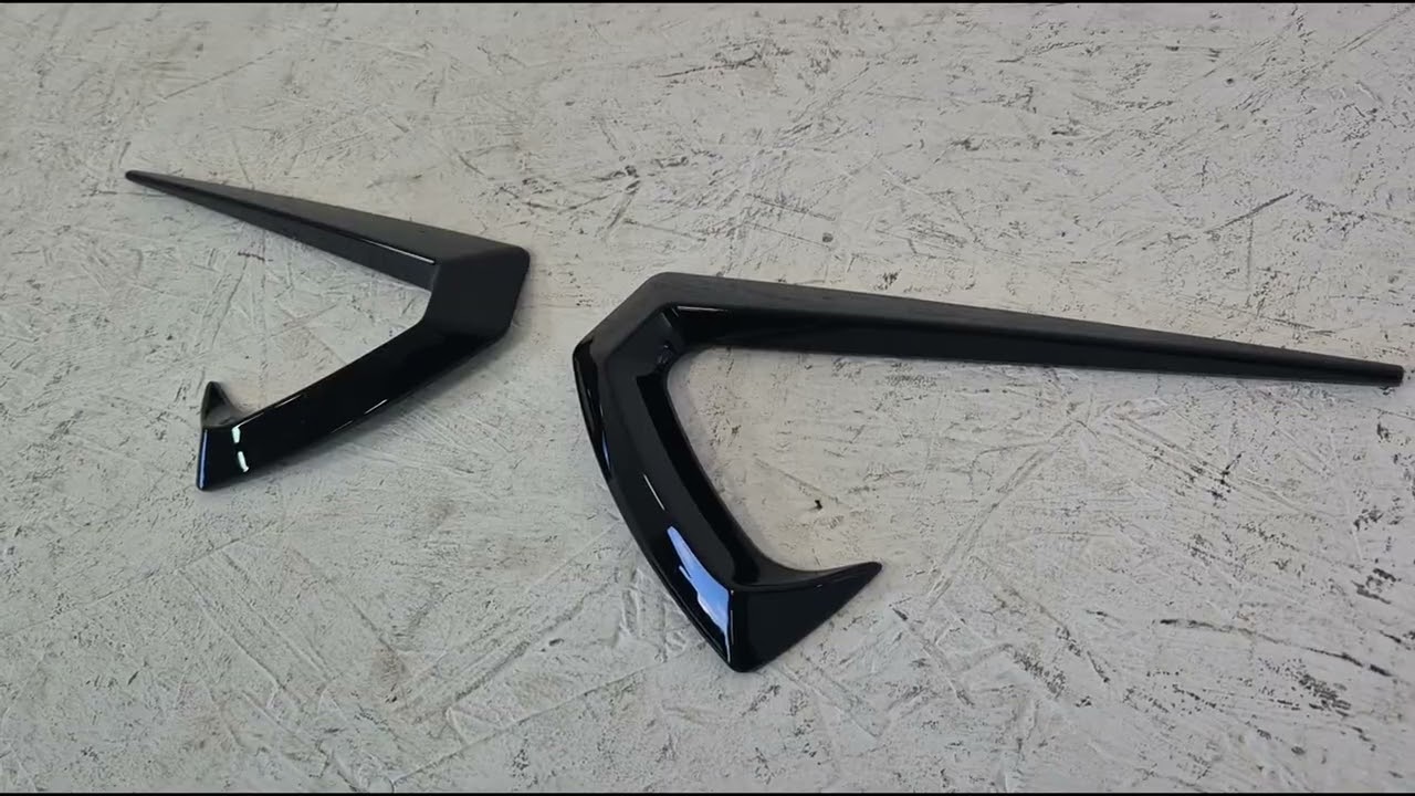 Tesla Model Y 2020- Fast Fender Flares (for 2020-2024) Video 1