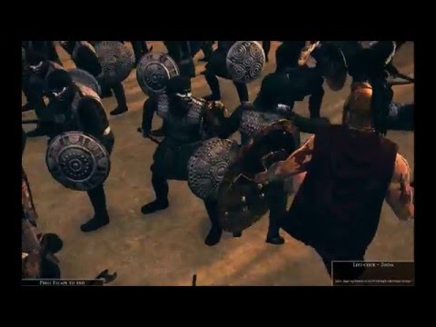 Total War: Rome II - Leonidas and his Spartans Vs The Immortals