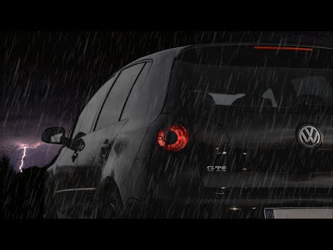 Regen im Auto zum Einschlafen: Regengeräusche auf dem Autodach