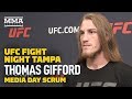 Thomas Gifford Has Unfinished Business with Brok Weaver After UFC Tampa- MMA Fighting