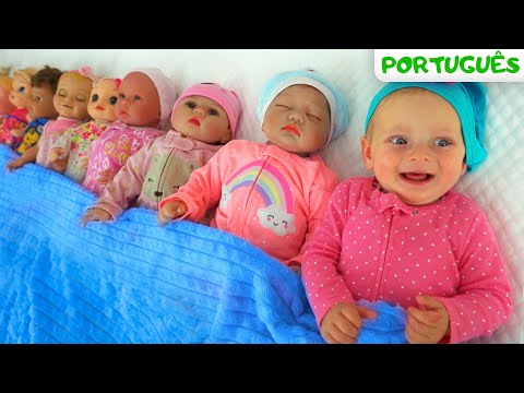 Maya e Mary | Canção infantil - Dez na cama
