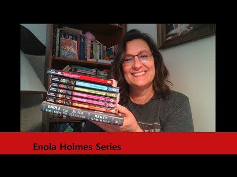 Enola Holmes Book Series #enolaholmes #bookseries #readenolaholmes