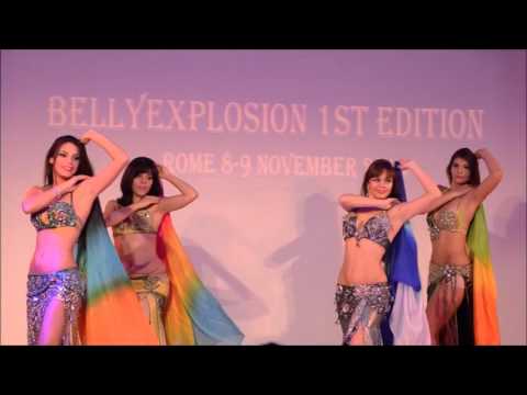 Samira Yasmin Oriental Dance Company- 1st BellyExplosion Festival in Rome