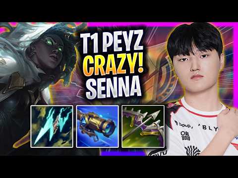 PEYZ CRAZY GAME WITH SENNA! - T1 Peyz Plays Senna ADC vs Ezreal! | Season 2026