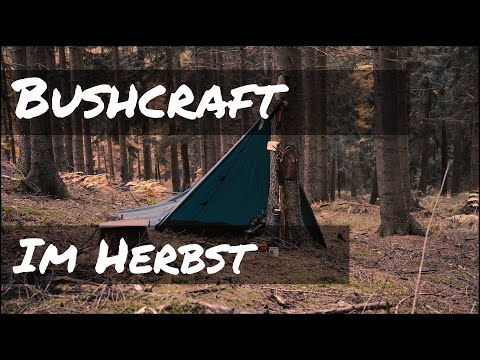 Ein Tag im Wiehengebirge - Bushcraft im Herbstwald