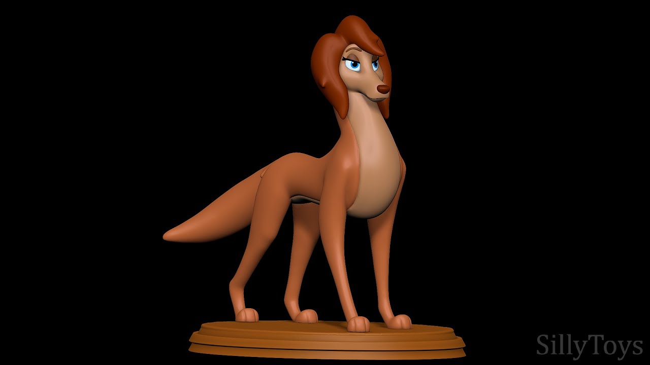 Sasha La Fleur - All Dogs Go To Heaven 2 3D Print Model
