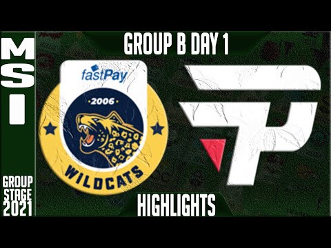 IW vs PNG Highlights | MSI 2021 Day 1 Group B | fastPay Wildcats vs Pain Gaming