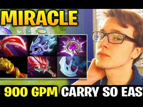 MIRACLE TA + AM CARRY - THE TRUE CARRY OF DOTA 900 GPM