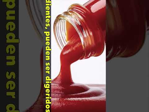 🔬 Tu intestino convierte el kétchup en azúcar oculto #salud #ciencia #shorts