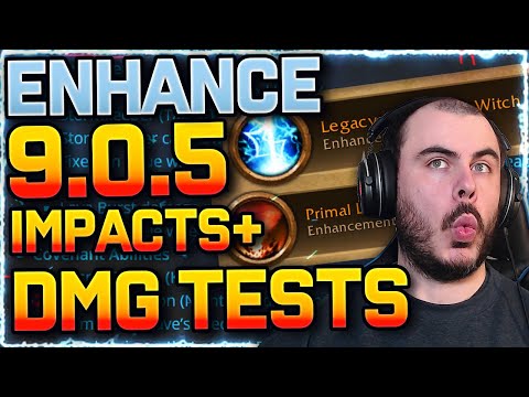 💪9.0.5 ENHANCE SHAMAN DEEP DIVE TESTING! BUFF Frost Witch, Primal Lava! GOOD or BAD? Enhance Shaman